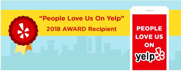 people love us on yelp award
